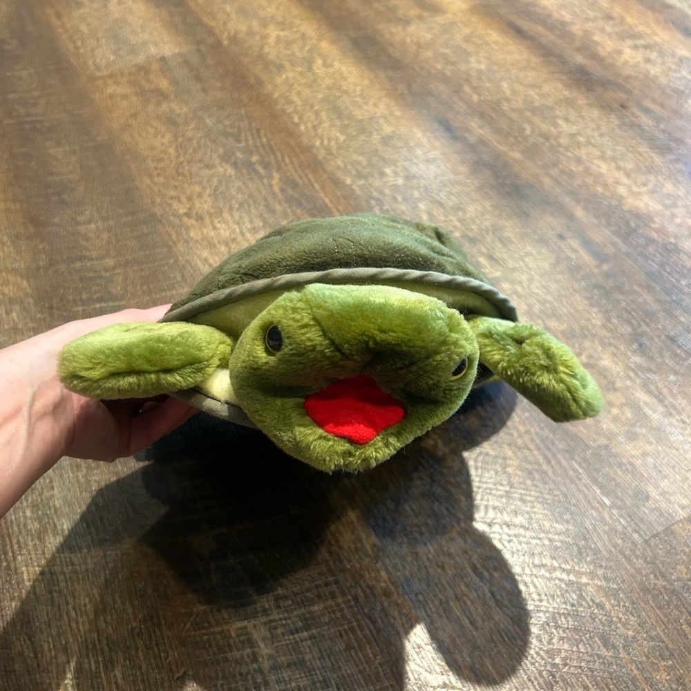 Plush Turtle Puppet